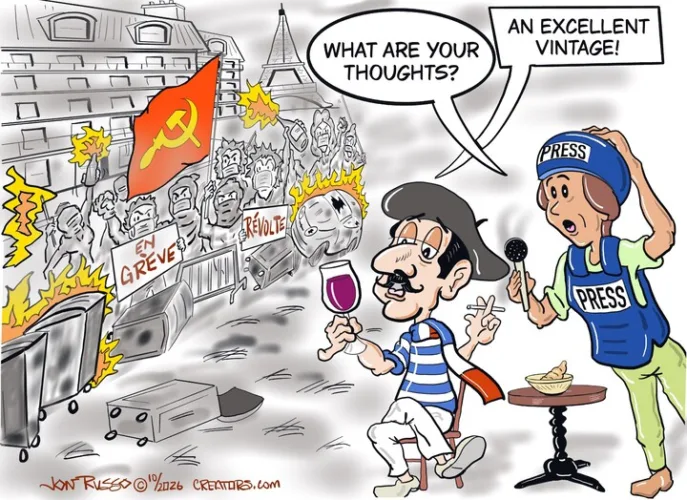 Editorial cartoon for Oct. 10, 2026